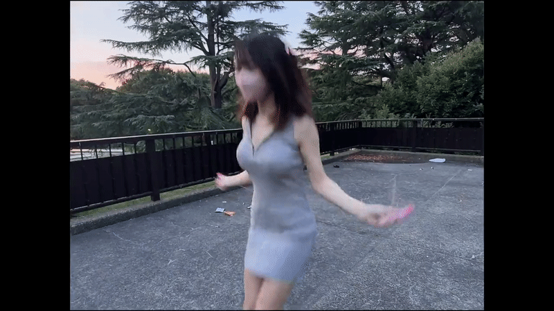 줄넘기하는 내여친