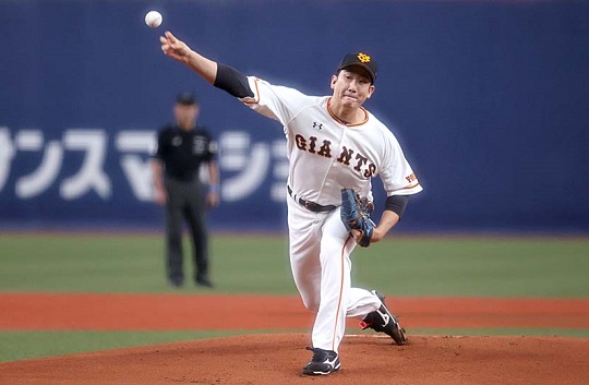 스가노 도모유키(사진=요미우리 자이언츠)